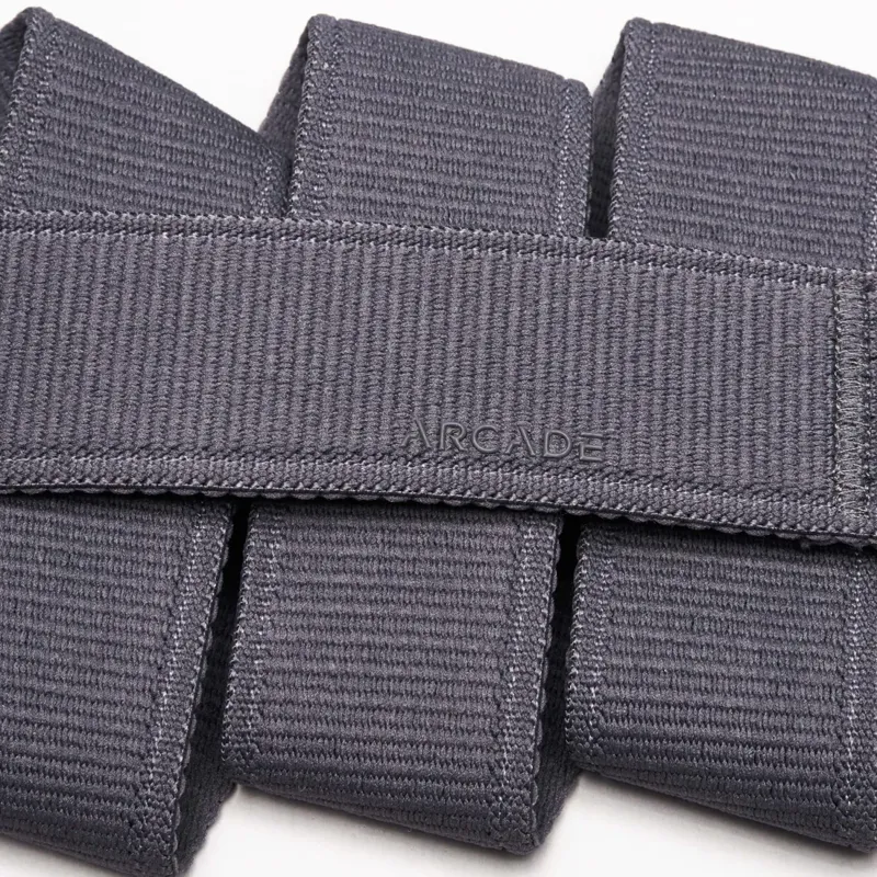 Arcade Atlas Belt Charcoal Stretch Webbing Belt-1