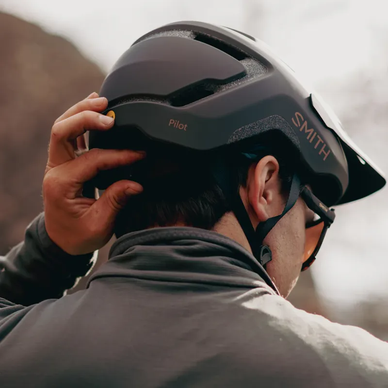 Smith Pilot MIPS Bicycle Helmet - Matte Gravy Sauce Lightweight Road + Urban Protection-5