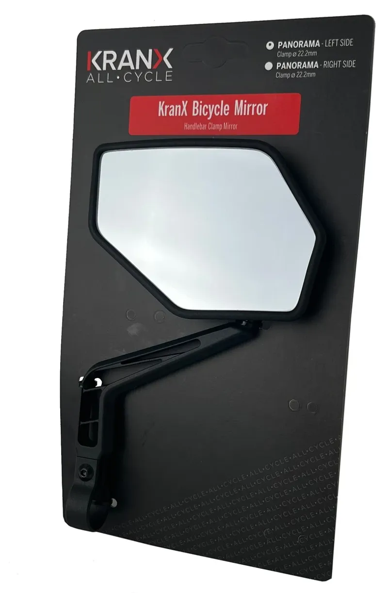 KranX Panorama Right-Hand Mirror - Perfect for E-Bikes and Commuter Bikes-1