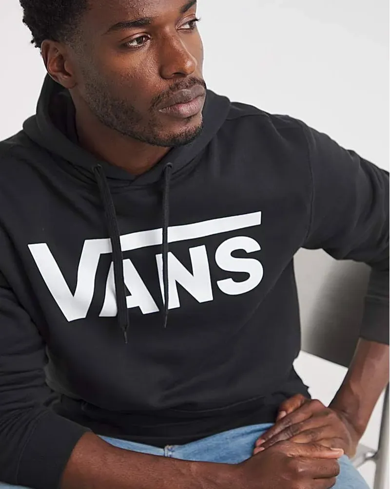 VANS Classic Hoodie Pullover - Black Everyday Casual Skate Style