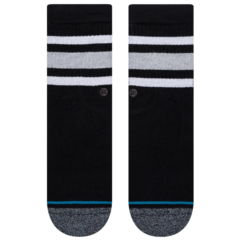 Stance Boyd ST Kids Crew Socks - Black - Comfortable Kids Socks-1