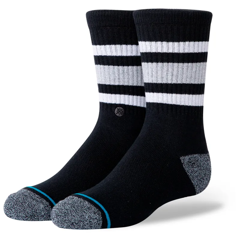 Stance Boyd ST Kids Crew Socks - Black - Comfortable Kids Socks