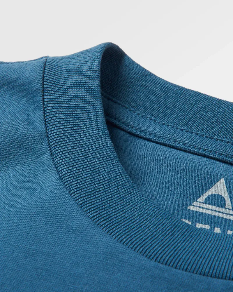 Passenger Heritage Relaxed Fit T-Shirt - Dark Denim-3