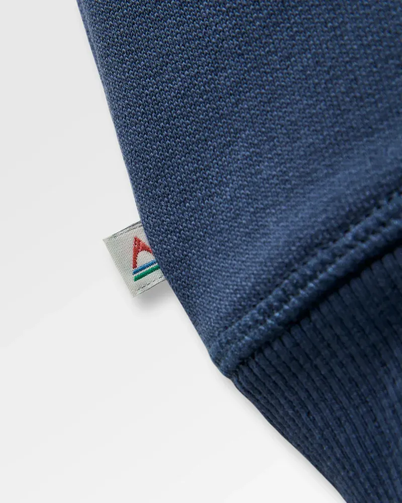 Passenger Roamer Hoodie - Rich Navy Men's Organic Cotton Pullover-6