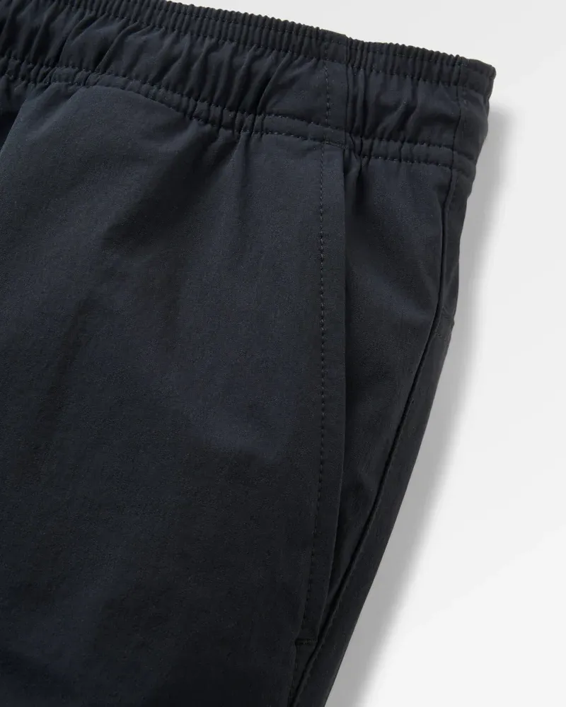 Passenger Men's Drifter NetPlus Swim Lined Short - Black Sustainable Swim Shorts-5