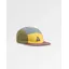 Passenger Fixie 5 Panel Cap - Dusty Ochre/Stormy Blue