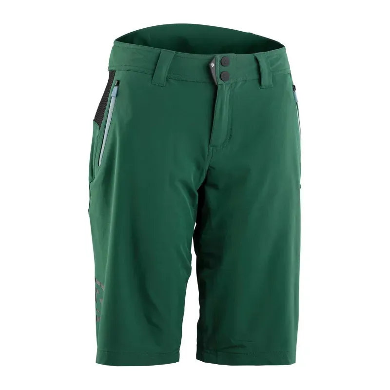 Race Face Nimby Womens Shorts in Green