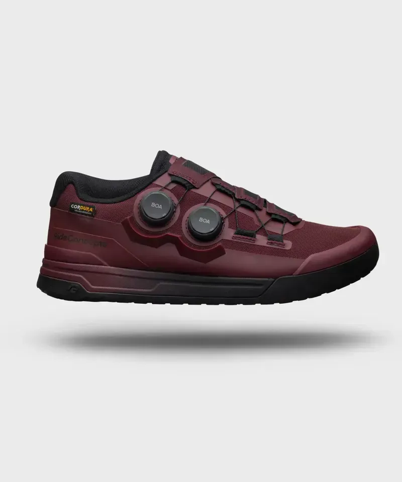 Ride Concepts Hellion Elite Clip BOA Shoes in Crimson