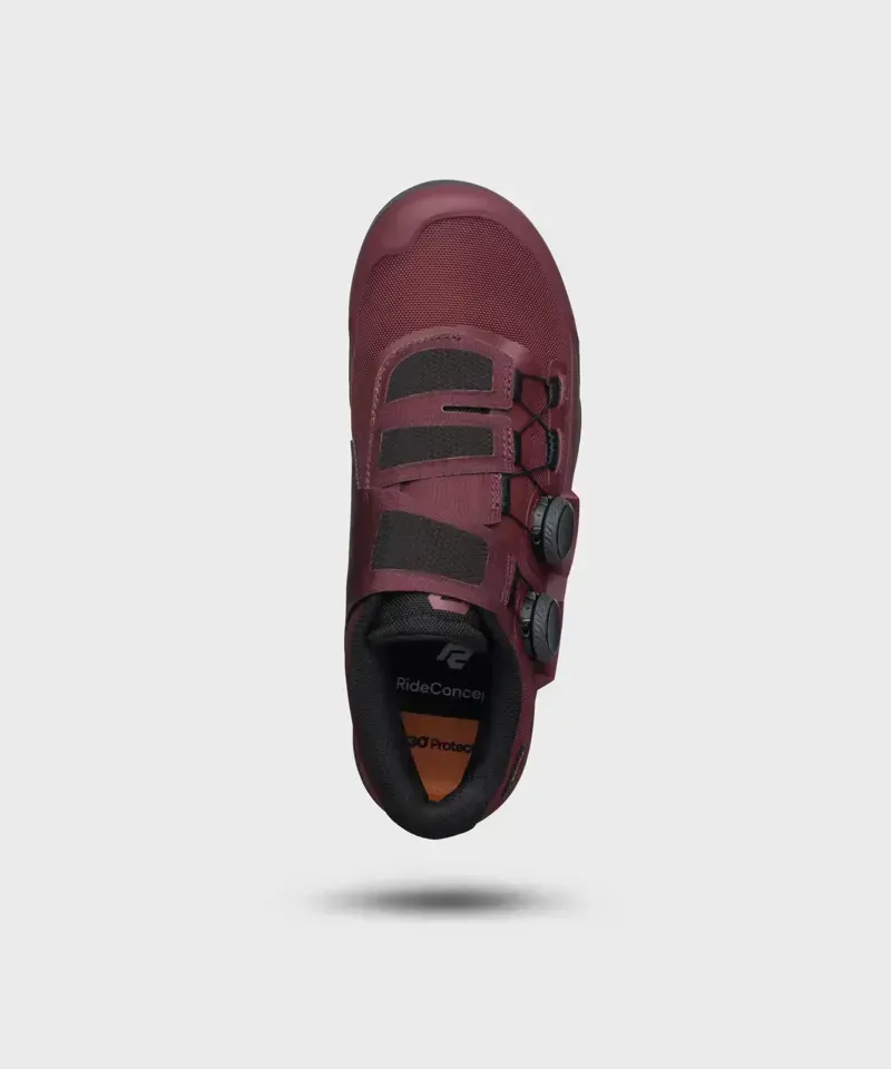 Ride Concepts Hellion Elite Clip BOA Shoes in Crimson-3