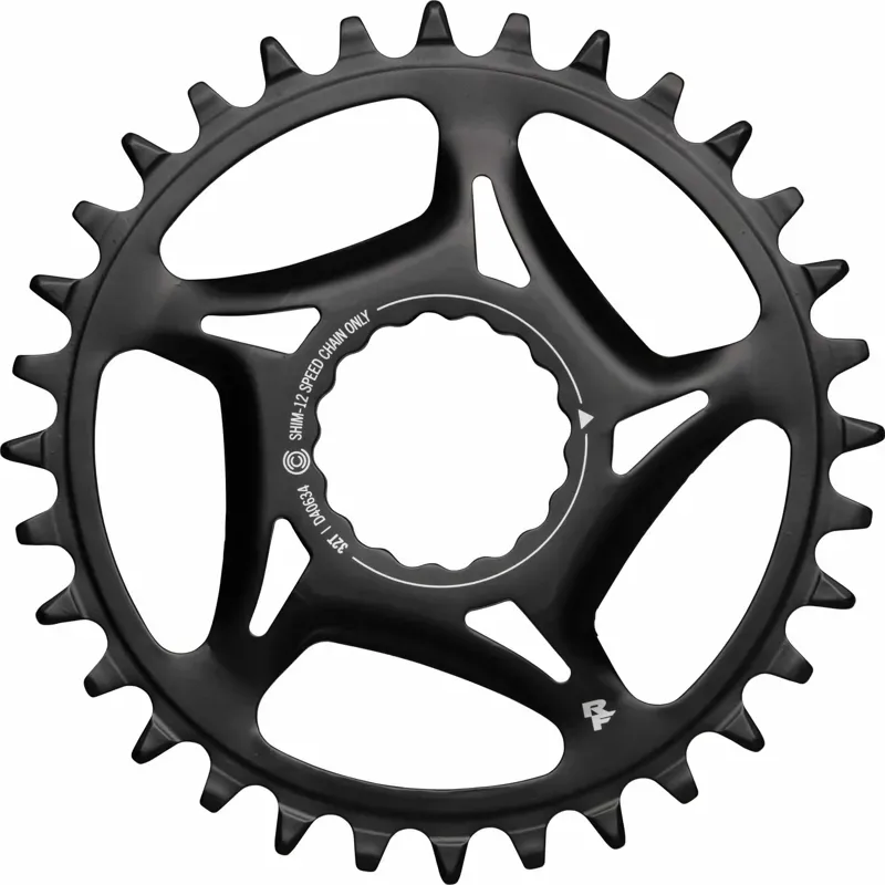 2021 Race Face Direct Mount CINCH Shimano 12 Speed Chainring in Black