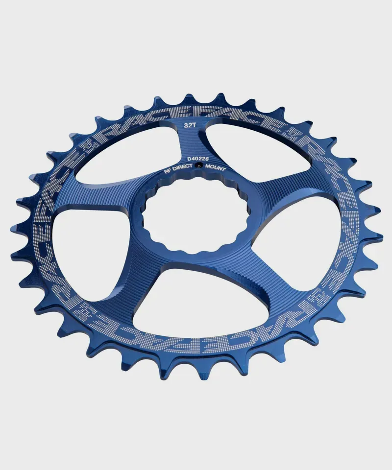 Race Face Direct Mount Narrow Wide Single Chainring in Blue 