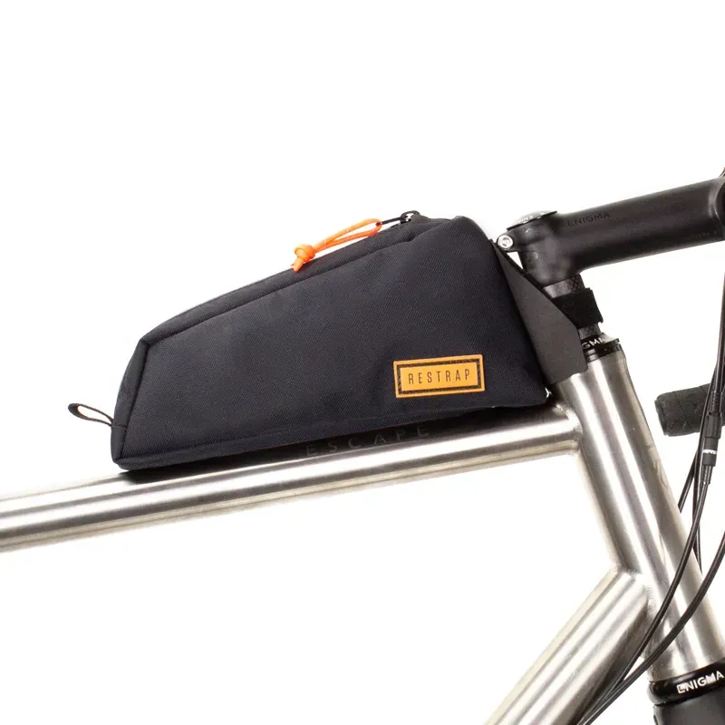 Restrap Bolt-on Top Tube Bag 1.0-litre in Black