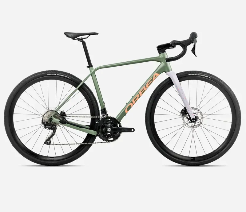 Orbea Terra H40 Gravel Bike In Artichoke Matt/Lilac Matt