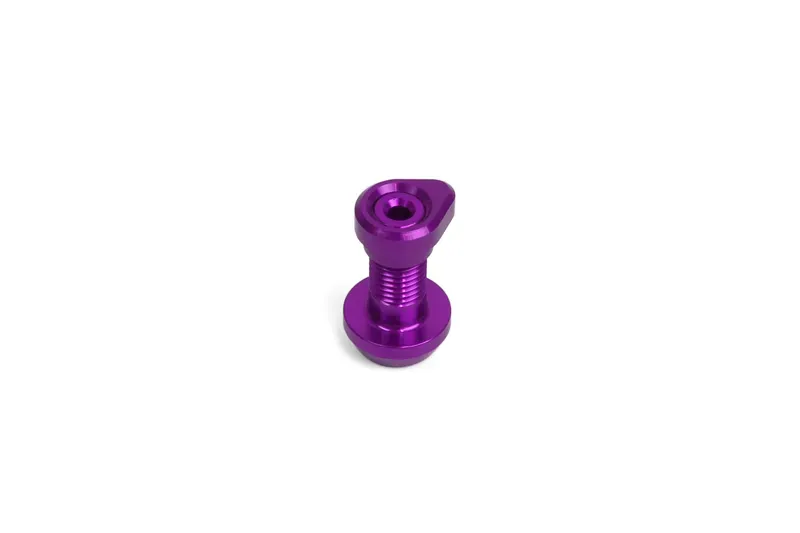 Hope Seatpost Clamp Bolt and Tear Drop Nut in Purple