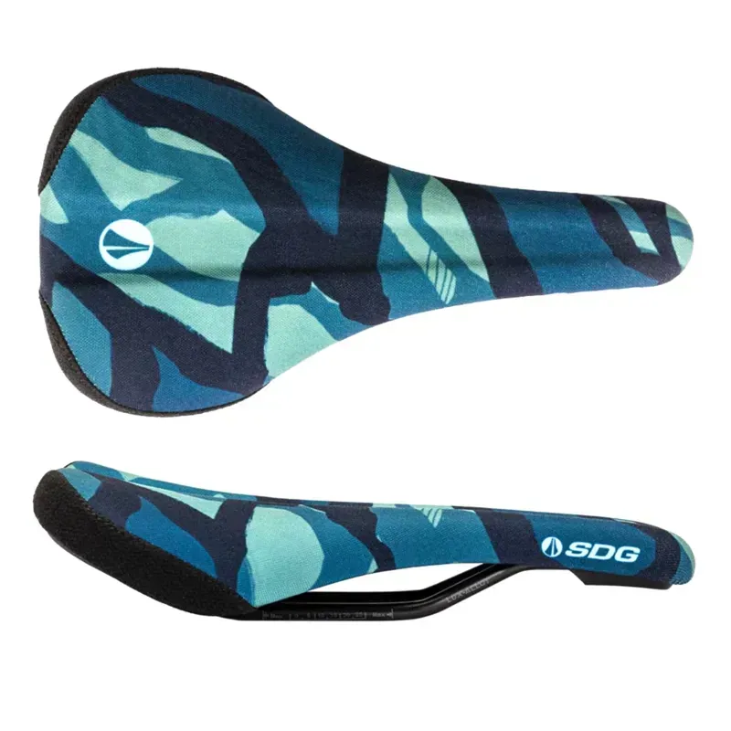 SDG Bel Air V3 Lux-Alloy Terra Firma 140mm Saddle in Hasie Blue