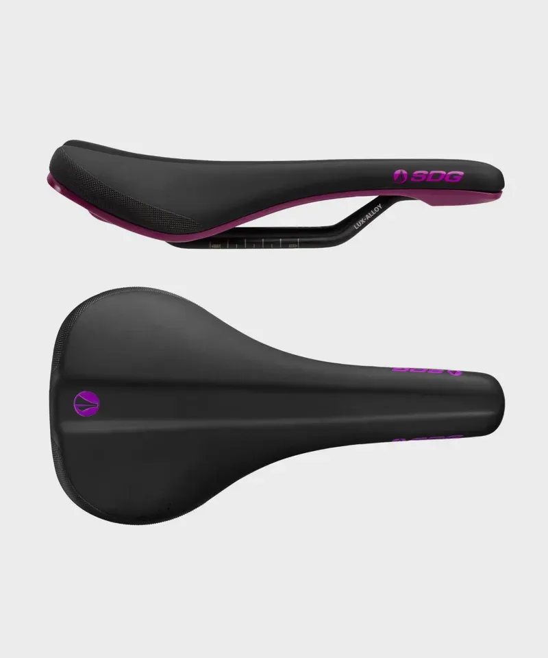 SDG Bel Air 3.0 Lux Alloy Saddle in Purple
