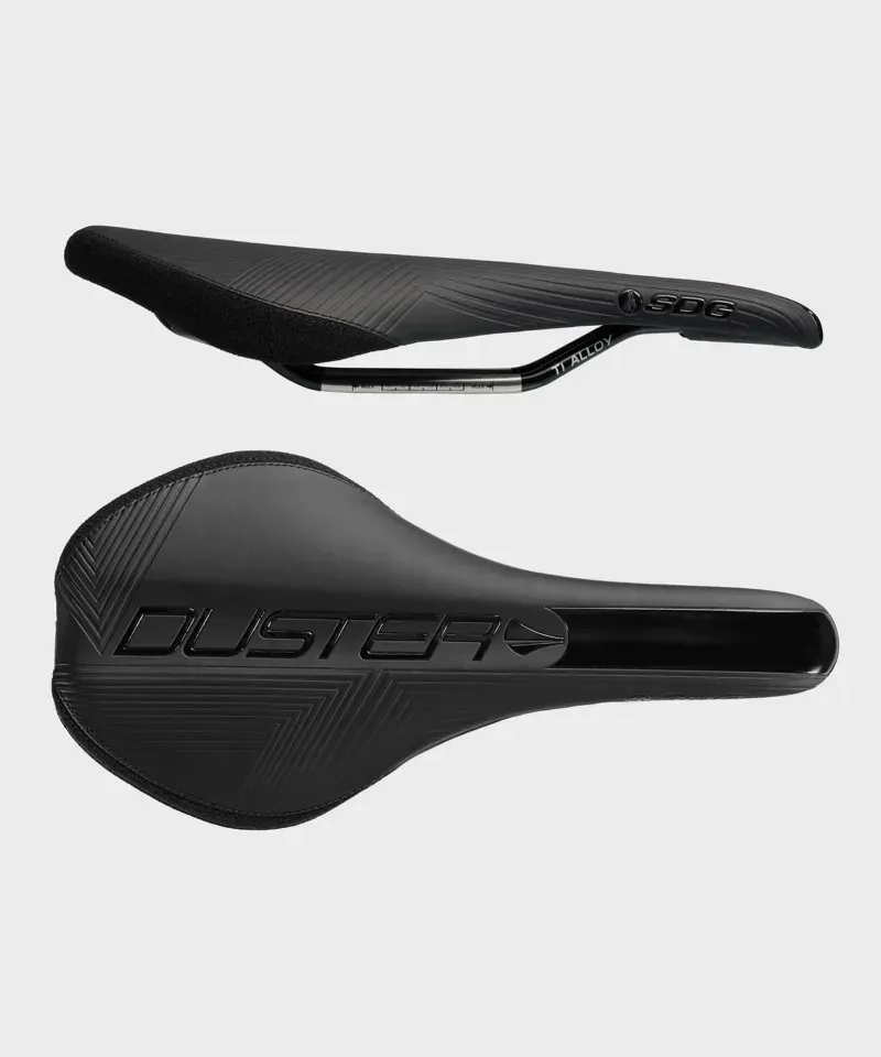 SDG Duster MTN Ti-Alloy Rail Saddle in Black