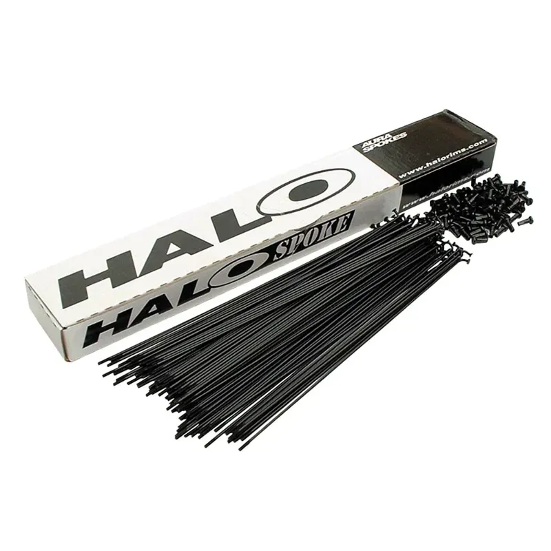 Halo BMX Spokes in Black - 184mm