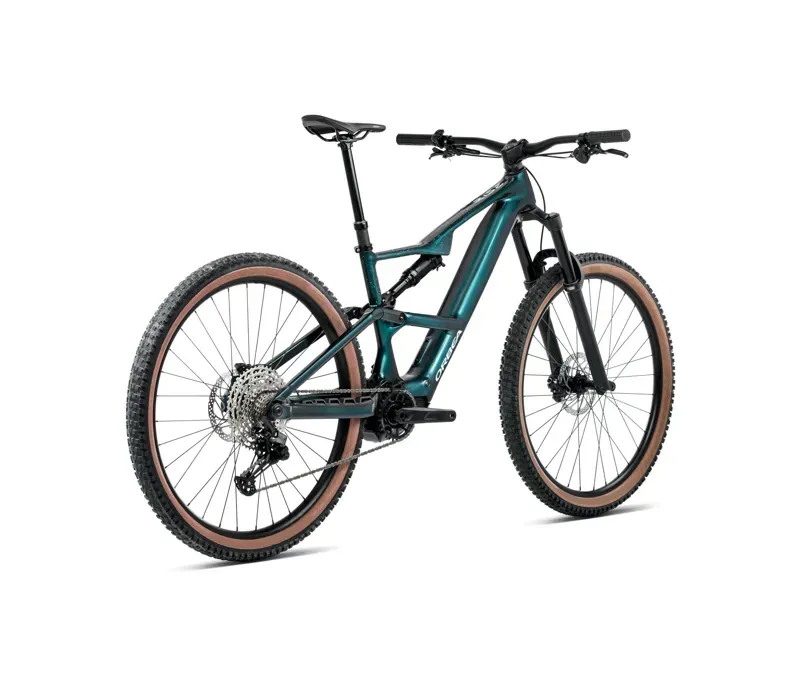 Orbea Rise SL H30 E-MTB in Escape Green-Splash Ice Green Gloss-3