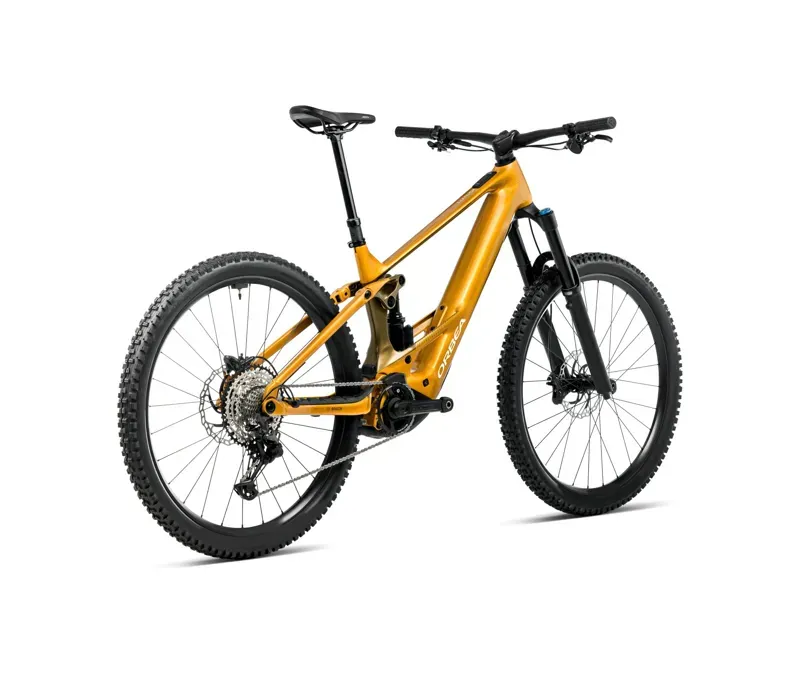 Orbea Wild H20 E-MTB In Bumblebee Yellow/Olive Green Gloss-2