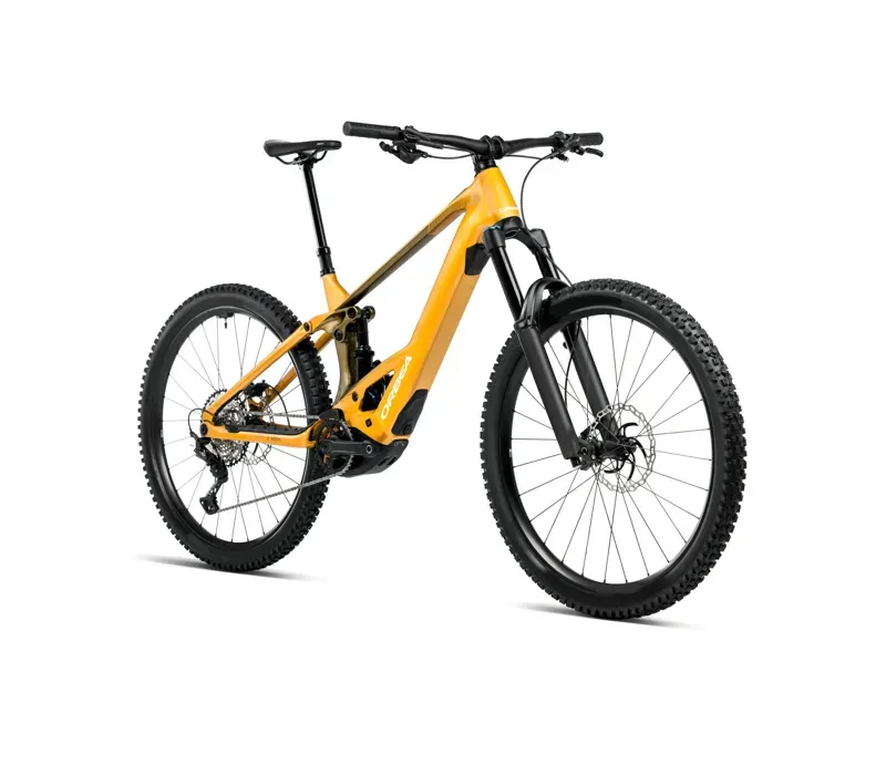 Orbea Wild H20 E-MTB In Bumblebee Yellow/Olive Green Gloss-1
