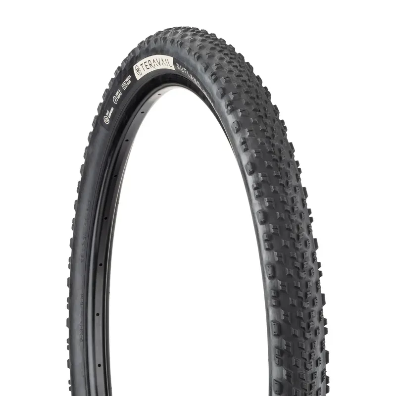 Teravail Rutland 700x42c Tubeless Folding Tire in Black
