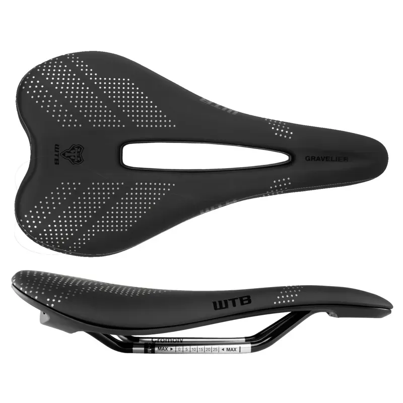 WTB Gravelier Medium Cromoly Saddle in Black
