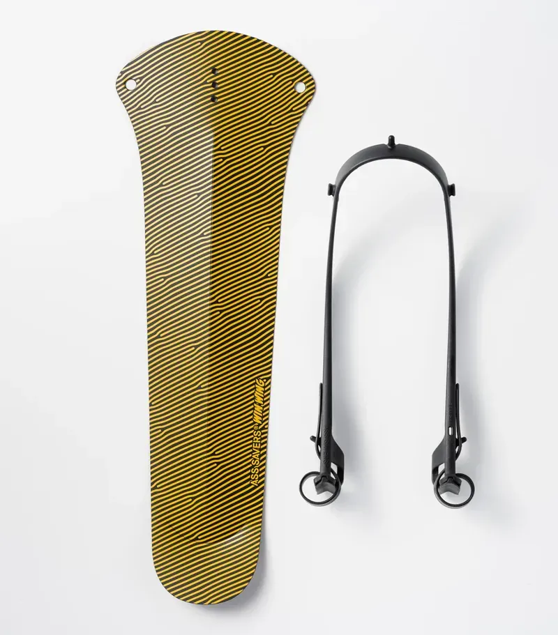 Ass Savers Win Wing 2 Gravel Fender in Golden Groove