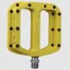 Burgtec MK4 Composite 9/16-inch Flat Pedals in Yellow